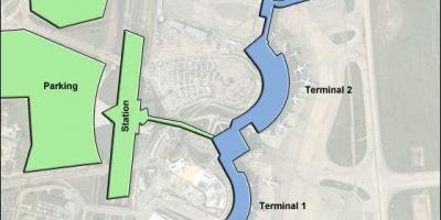 خريطة ليون المطار