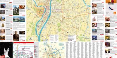 ليون المعلومات السياحية خريطة